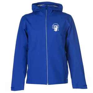Ropa Deportiva ÚNICA, Chaqueta de Lluvia Formal de Lona Ecológica, Impermeable y Cortavientos con Capucha para Hombre, Invierno, Personalizable OEM - Product Image 1