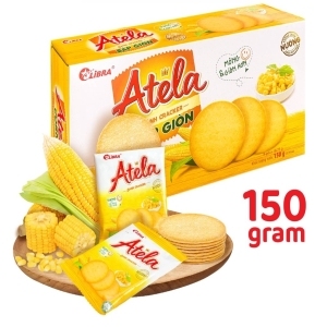Crunchy Corn Crackers 150G Snack ligero y delgado Vietnam OEM ODM Factory - Product Image 2