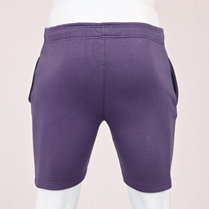 Pantalones cortos de lana de algodón personalizados 80% Algodón 20% poliéster suave transpirable pantalones cortos de chándal informales para gimnasio, salón y ropa de calle al por mayor - Product Image 4