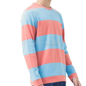 Sweat-shirt épais et lourd à col rond imprimé personnalisé en gros pour hommes - Product Image 5