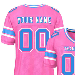 Camiseta de Fútbol Americano para Hombre de Manga Corta, Talla Grande, Transpirable, Hecha a Medida con la Mejor Tela - Product Image 4