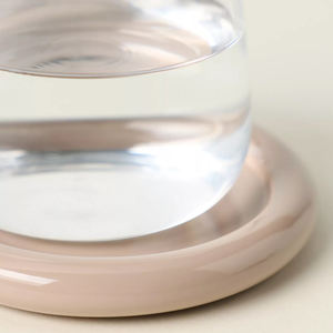 New Design Hot Trend Lacquer <b>Coaster</b> Set Heat Resistant Round <b>Drink</b> <b>Coaster</b> for Coffee Table Custom Logo Manufacturer - Product Image 5