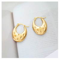 Boucles d'oreilles tendance 2025 en acier inoxydable plaqué argent avec perles, design simple, luxe et mode, pour femme, idée cadeau