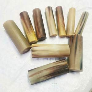 Rouleau de corne de buffle naturelle, artisanat fait main, tige brute (18x70mm), qualité supérieure, style amour pour la fabrication de poignées, décoration - Product Image 4