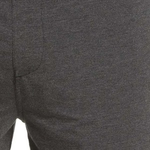 OEM al por mayor personalizable High Street Style de dos piezas camiseta pantalones cortos conjuntos para hombres patrón sólido transpirable ropa de verano - Product Image 6