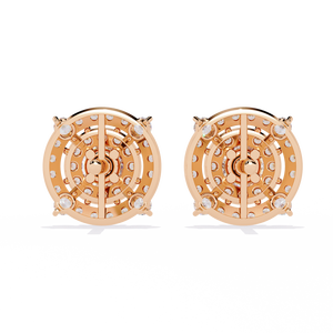 Brilliant 18K <b>Gold</b> <b>Earring</b> with Lab-Grown Diamond Premium Diamond <b>Earrings</b> - Product Image 6