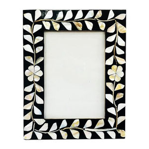Luxury Bone Inlay Photo <b>Frame</b> Handmade Indian Moroccan Home Decor <b>4x6</b> 5x7 Custom Sizes - Product Image 2