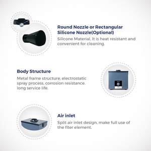 Knokoo Fes80s Xách Tay Fume Khai Thác Hệ Thống Cho Laser Khắc Điện Thoại Di Động Sửa Chữa Màn Hình Lụa In Ấn Rosin Hàn Mới - Product Image 2