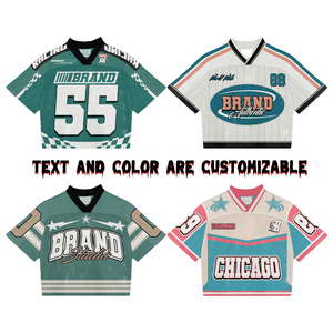 Maillot de football américain respirant de sublimation personnalisé de qualité supérieure maillot de football en maille respirante vêtements de sport personnalisés - Product Image 5