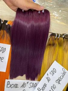 100% PAQUETES DE TRAMA DE CABELLO HUMANO CRUDO CABELLO REAL - Product Image 6