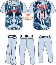 Conception personnalisée ensemble d'uniformes de baseball pour hommes nouveau style de vêtements de sport avec caractéristique respirante derniers vêtements d'équipe - Product Image 1