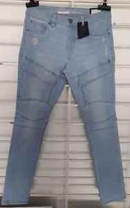 Jeans de marque personnalisés pour femmes prix de gros pantalon en denim taille moyenne style décontracté anti-rides pour l'été - Product Image 3