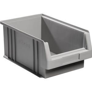Boîte de rangement en plastique LA-KA-PE grise PLK L330xW213xH150mm pour l'organisation et le stockage - Product Image 1