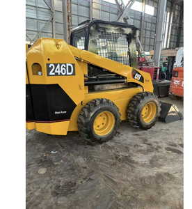 Cargadora de Dirección Deslizante Usada Cat 246D, Cargadora de 4.6 Toneladas en Buen Estado, Maquinaria de Construcción de Segunda Mano - Product Image 4