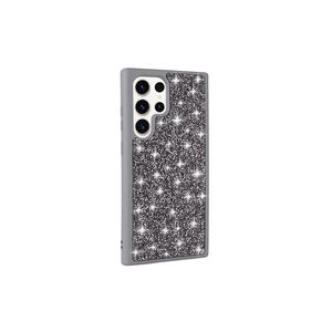 Étui de téléphone de luxe en or pailleté pour Samsung Galaxy S22 Ultra, design diamant strass inspiré d'Instagram, compatible avec 13 Pro - Product Image 3