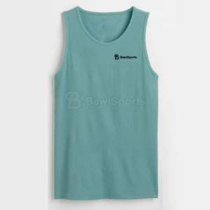 Débardeur pour homme en coton 100% léger, design et taille personnalisés, pour la pratique du fitness - Best-seller, haute qualité, prix bas - Product Image 4