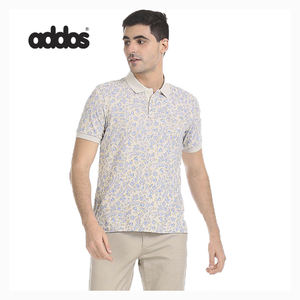 Polos à manches courtes et à motif uni pour hommes de haute qualité avec broderie personnalisable à bas prix en gros - Product Image 4