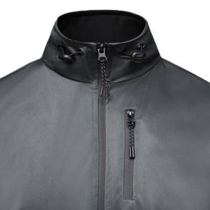 Wholesale Sweatsuits Custom Embroidery Logo Zip up Jacket and Pant Jogger Sets Cotton French Terry 2 Piece Set Tracksuits <b>Men</b> - Product Image 2