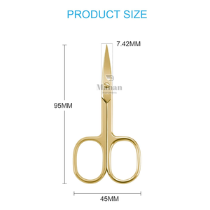กรรไกรตัดหนังกำพร้าคุณภาพสูง ด้ามจับตามหลักสรีรศาสตร์ ใบมีดตรง คม ทำจากสแตนเลส สำหรับทำเล็บมือและเล็บเท้า - Product Image 2