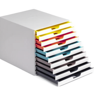 <b>Plastic</b> Injection-Molded Office Organizer with Standing Installation for Desk <b>Storage</b> - Product Image 3