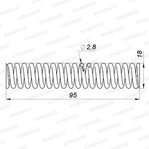 Resorte SPFD06 para Ford 6F35 - Product Image 2