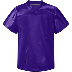 Vente en gros OEM Maillot de football américain et maillot de rugby en maille Maillot d'équipe sublimé, respirant et vierge - Product Image 6