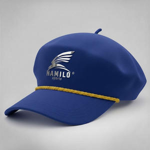 Gorra Deportiva Impermeable de 5 Paneles con Logotipo Personalizado Bordado al por Mayor, con Correa Ajustable y Diseño Liso en Venta - Product Image 6