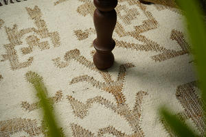 Handwoven Jute <b>Runner</b> for Hallways and Entryways Cozy Comfort Outdoor Carpet Sustainable Style Chunky Jute Rug - Product Image 2