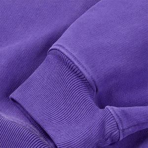 Sudadera clásica de cuello redondo de lana para hombres y mujeres, ligera, cálida y perfecta para descansar o actividades al aire libre básicas, mezcla de algodón - Product Image 2