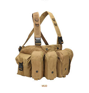 VT-1071 Yakeda Jacht En Outdoor Training Tactisch Vest Molle <span class=keywords><strong>6</strong></span> <span class=keywords><strong>Mag</strong></span> Zakjes En Holster Duty Borst Tuig Voor Persoonlijke Verdediging - Product Image 1