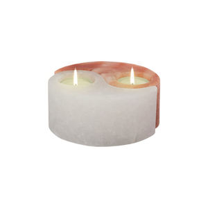 Candelabros de sal del Himalaya Premium hechos a mano forma natural al por mayor de artesanías naturales de Pakistán - Product Image 4