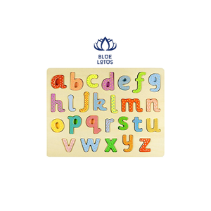 GEM COMPETITIVE PRICE Multicolor <b>wooden</b> <b>jigsaw</b> <b>puzzle</b> alphabet - Product Image 6