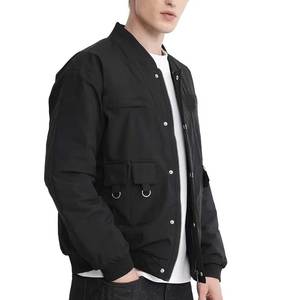 Hombres Nuevo Diseño Ligero Bomber Chaquetas Smart Casual Chaquetas Primavera Verano Chaquetas Cortavientos Full Zip Coat - Product Image 2