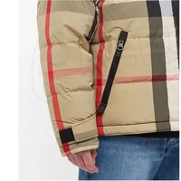 Nueva Chaqueta Acolchada para Hombre, Diseño 2026, Cálida, con Capucha, Cierre de Cremallera, Transpirable, Elástica, Forro de Algodón, Cuello Alto, para Invierno