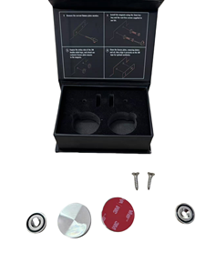 <span class=keywords><strong>Support</strong></span> de <span class=keywords><strong>plaque</strong></span> d'<span class=keywords><strong>immatriculation</strong></span> magnétique, matériau à haute magnetisation, aimant en pot - Product Image 4