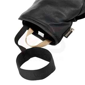 Gants de ski en cuir de chèvre de haute qualité du fournisseur direct d'usine Logo personnalisé compatible avec les écrans tactiles thermiques et respirants - Product Image 6