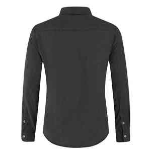 Camisas de mezclilla de manga larga para hombre, recién llegadas, ropa informal, cuello vuelto con bolsillo en el pecho, camisas de mezclilla para hombre - Product Image 6