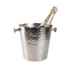 Manijas Modernas de Lujo para Enfriador de Vino, de Acero Inoxidable con Acabado Niquelado Martillado, Borde Irregular, Utensilios de Bar, Portátiles y Ecológicos para el Hogar - Product Image 1