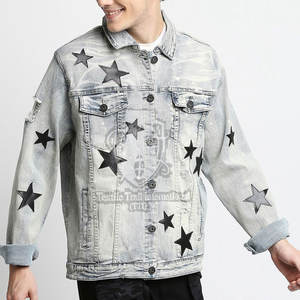 Chaquetas Vaqueras Casuales Personalizadas con su Propio Diseño para Hombre / Chaquetas Vaqueras para Hombre de Alta Calidad al por Mayor en el Mejor Material - Product Image 5