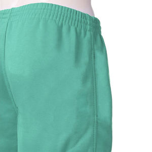 บริการ OEM กางเกงขาสั้นผู้ชายสำหรับฤดูร้อน สีเขียวอมฟ้า สไตล์ลำลอง สตรีทแวร์ เอวยางยืดแบบมีเชือกผูก ระบายอากาศได้ดี เป็นมิตรกับสิ่งแวดล้อม ความยาวระดับเข่า - Product Image 6