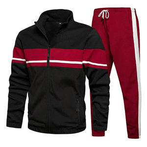 Vêtements de sport survêtements d'entraînement en polaire Gym Fitness Tech ensemble deux pièces pour hommes survêtement de jogging pour hommes - Product Image 2