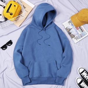 Mode lâche hommes sweats à capuche pour femmes nouveau printemps automne pulls à capuche décontractés sweats Couple hauts bonbons couleur unie sweat à capuche sweats - Product Image 4