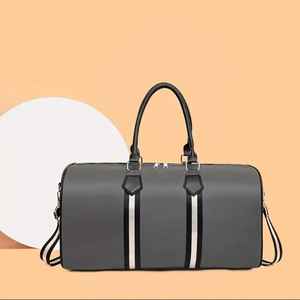 Equipaje-Marrón oscuro/Negro, bolsa de viaje segura | Equipaje de diseño retro | Bolsa con acabado brillante, bolsas de equipaje para viajes - Product Image 2