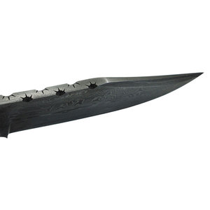 Couteau de chasse en acier damas de qualité industrielle léger personnalisable lame à changement rapide manche en bois garantie 4 mois-Dernier cri - Product Image 5