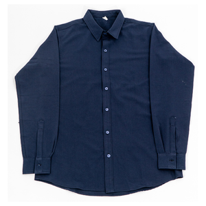 Chemise simple en polyester de compression OEM/ODM prix compétitif services de traitement de vêtements personnalisés fabriqués au Vietnam vente en gros - Product Image 1