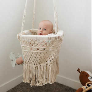 Macrame Baby <b>Swing</b> Chair, Hanging <b>Swing</b> for Kids - Product Image 1