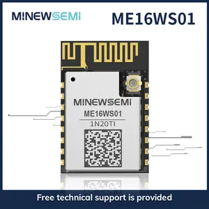 Minewsemi RTL8720DN WiFi 4 2.4G+5G BLE 5.0 PCB Remote Control Transmitter Module Uart Wireless WIFI Module