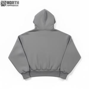 Sweats à capuche personnalisés unisexes 100% coton French Terry Fleece 360gsm Hoodie Vintage Heavyweight Oversized Blank Hoodie Men 450 gsm - Product Image 2