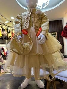 ชุดเดรสผ้าฝ้ายสำหรับเด็กคอลเลคชั่นฤดูใบไม้ผลิใหม่ล่าสุดดีไซน์ใหม่ล่าสุดชุดแต่งงานสไตล์2024 - Product Image 6