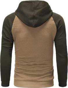 2025 Men's Casual Fashion <b>Joker</b> Sublimation Pullover <b>Hoodie</b> Best Quality Funny Oversized Breathable Design Solid Pattern OEM - Product Image 3